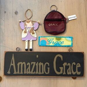 Personalized girl’s name, Grace
